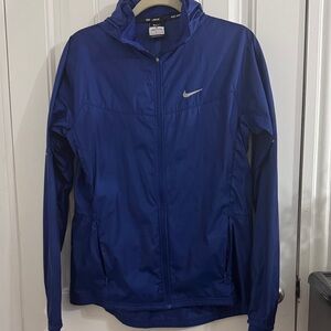 Nike Royal Blue Hooded Jacket